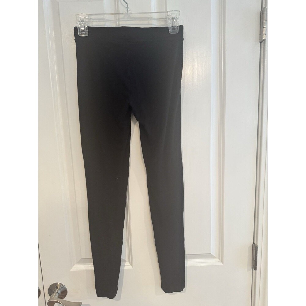 GAP Women’s Black Solid Ankle Leggings S Regular 31in Inseam Rayon/Spandex